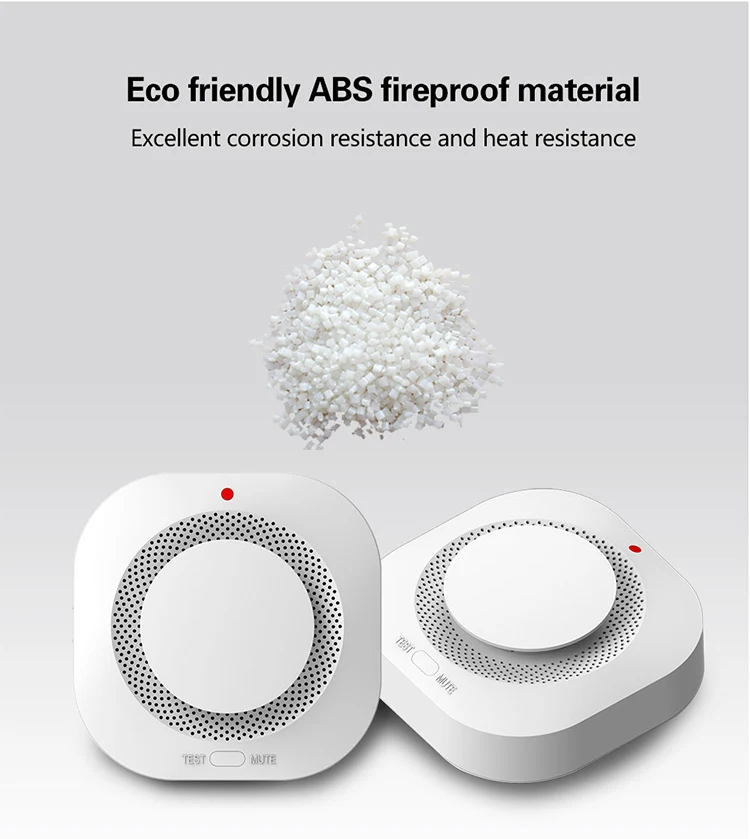 
New remote alarm SMS push the carbon monoxide gas Wireless Smoke Detector Alarm 