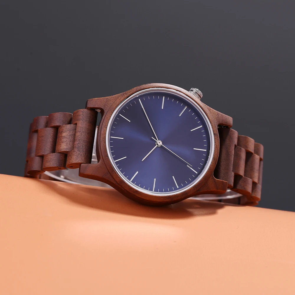 Королевский Мишка personalizado Пустой мужские часы из дерева bambu наручные с механизмом para hombres ujo pulsera reloj de