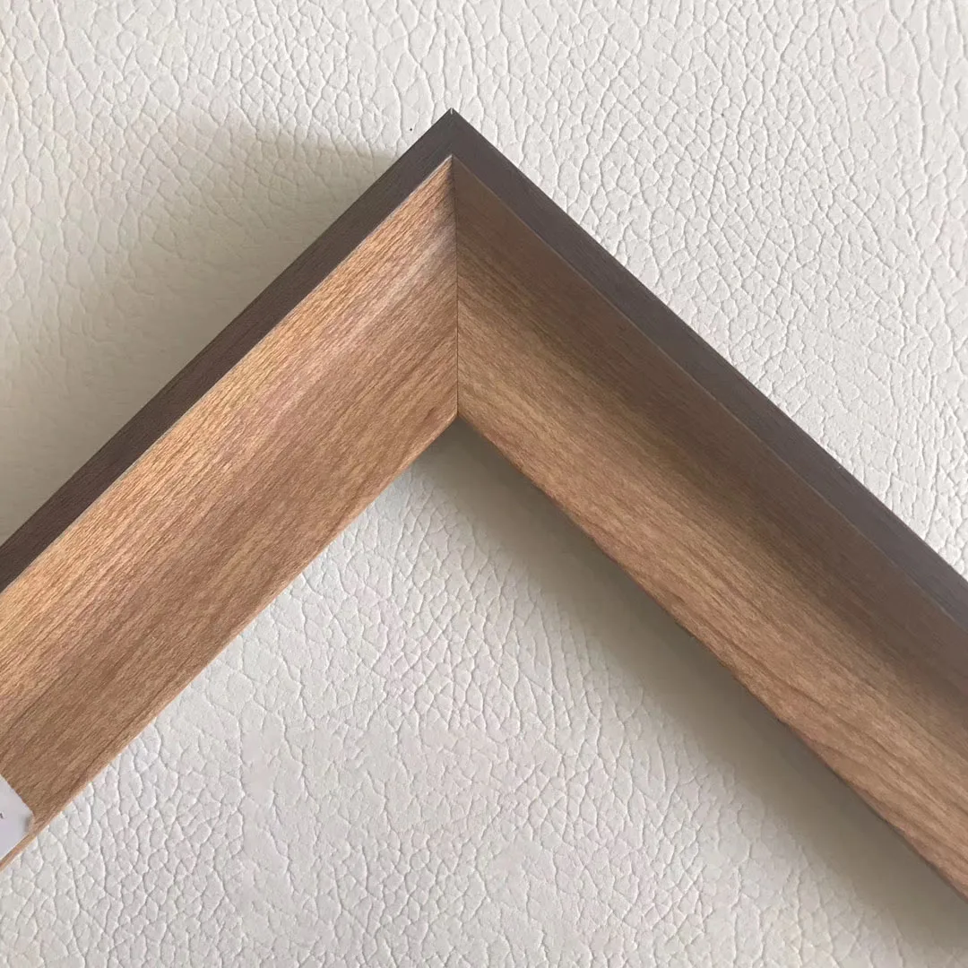 
Wholesale rustic retro oil painting picture frame material plastic PS frame moulding 