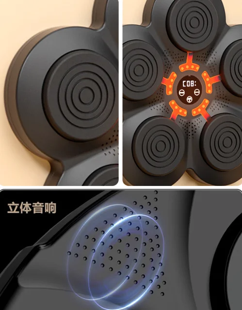 Factory Direct Selling Smart Music Boxing Target Electronic Boxing Machine Adult Children Boxing Training