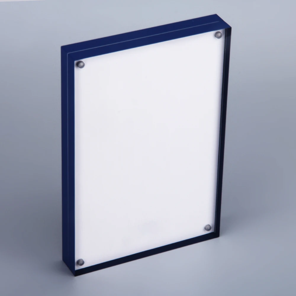 HOMESWEET Wholesale Acrylic photo frame 4X6 Clear Acrylic Photo Frame With Magnet