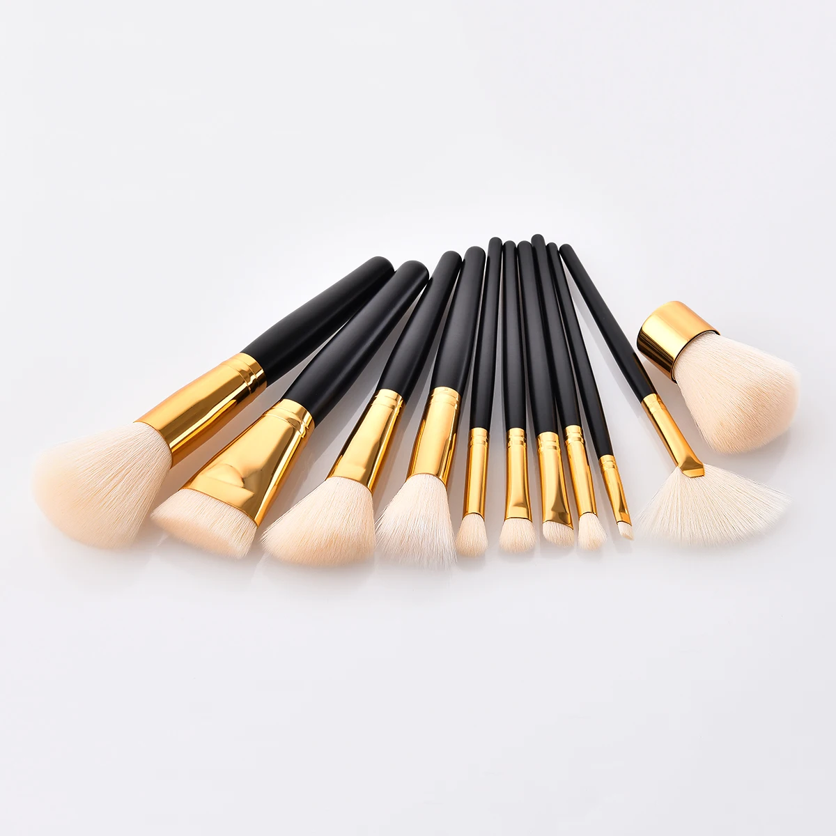 cosmetics wholesale price natural hair makeup brush set