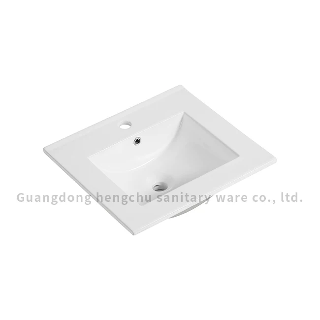 Modern bathroom wholesale factory price ceramic porcelain cabinet wash basin sink