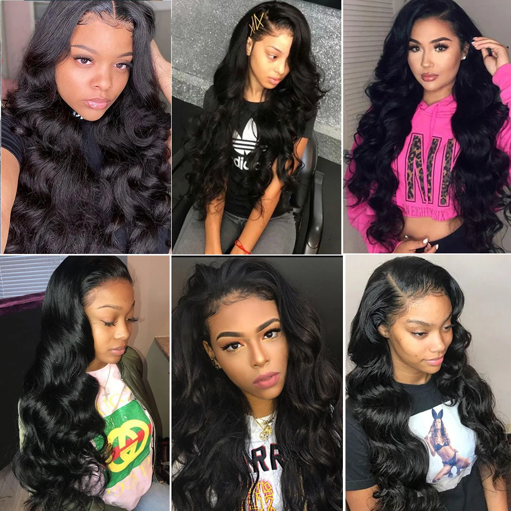 Wholesale Brazilian Virgin Human Hair Lace Front Wigs Full Lace Human Hair Wigs Body Wave Hd Lace Frontal Wigs For Black Women