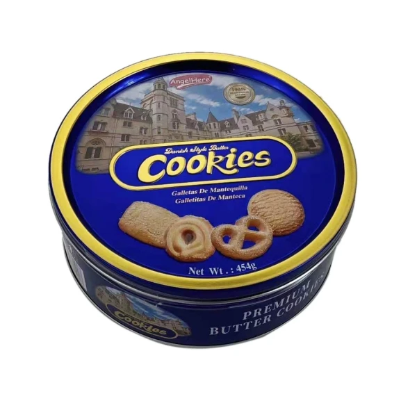 
Factory customize wholesale Christmas cookies cream cracker cookies biscuits 