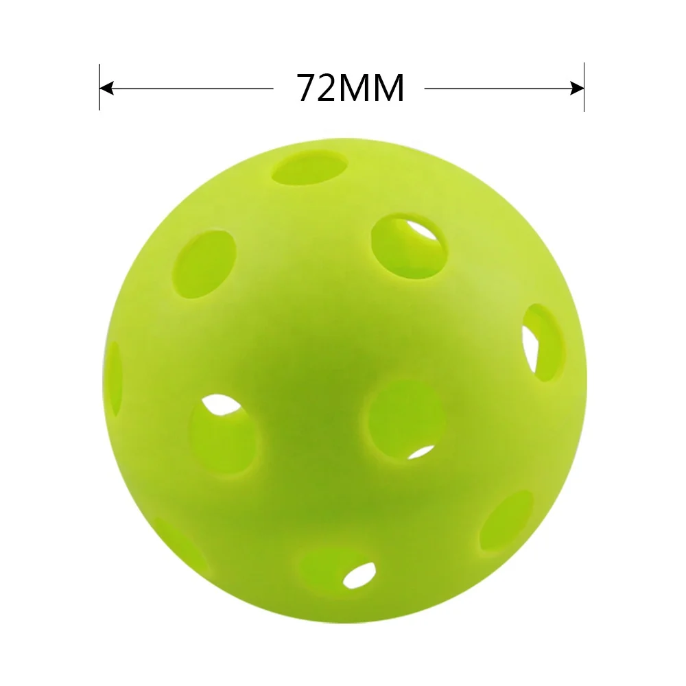 Wholesale USAPA approved indoor 26 Holes pickleball ball for pickle paddle games
