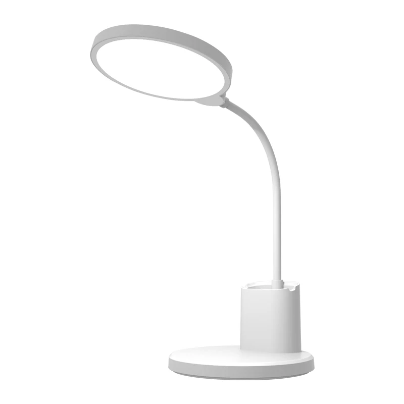 Modern Touch Control Desk Lamp Stepless Dimmable 360 Degree Flexible led table lamp reading lamp With Cell Phones Holder Pen Box