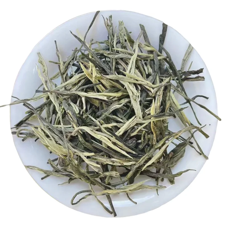 Yunnan High Mountain Silver Needle Green Tea Loose Maojian Green Tea Leaves White Pekoe Yunnan Green Tea Leaf