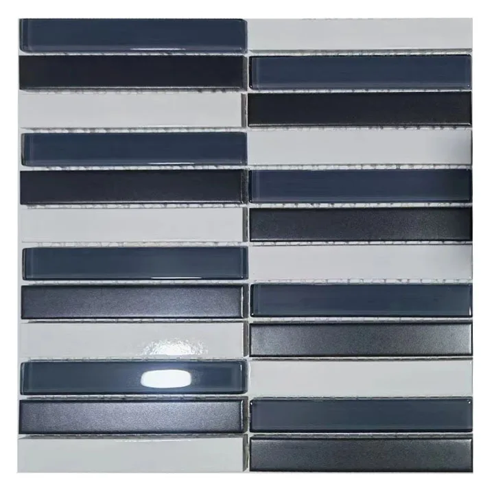 kitchen and bathroom wall tile good quality glitter crystal mosaic tiles hot sale unique pool glass mosaic