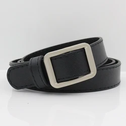 Wholesale retro women female pu leather belt for pants manufacturer