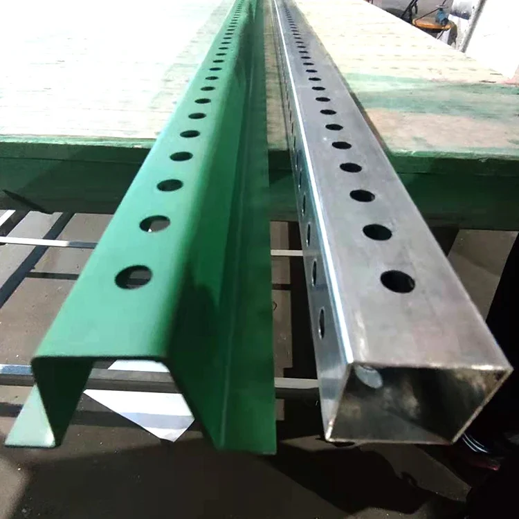 High Quality Signage Accessories Pole Galvanized U-channel Sign Post