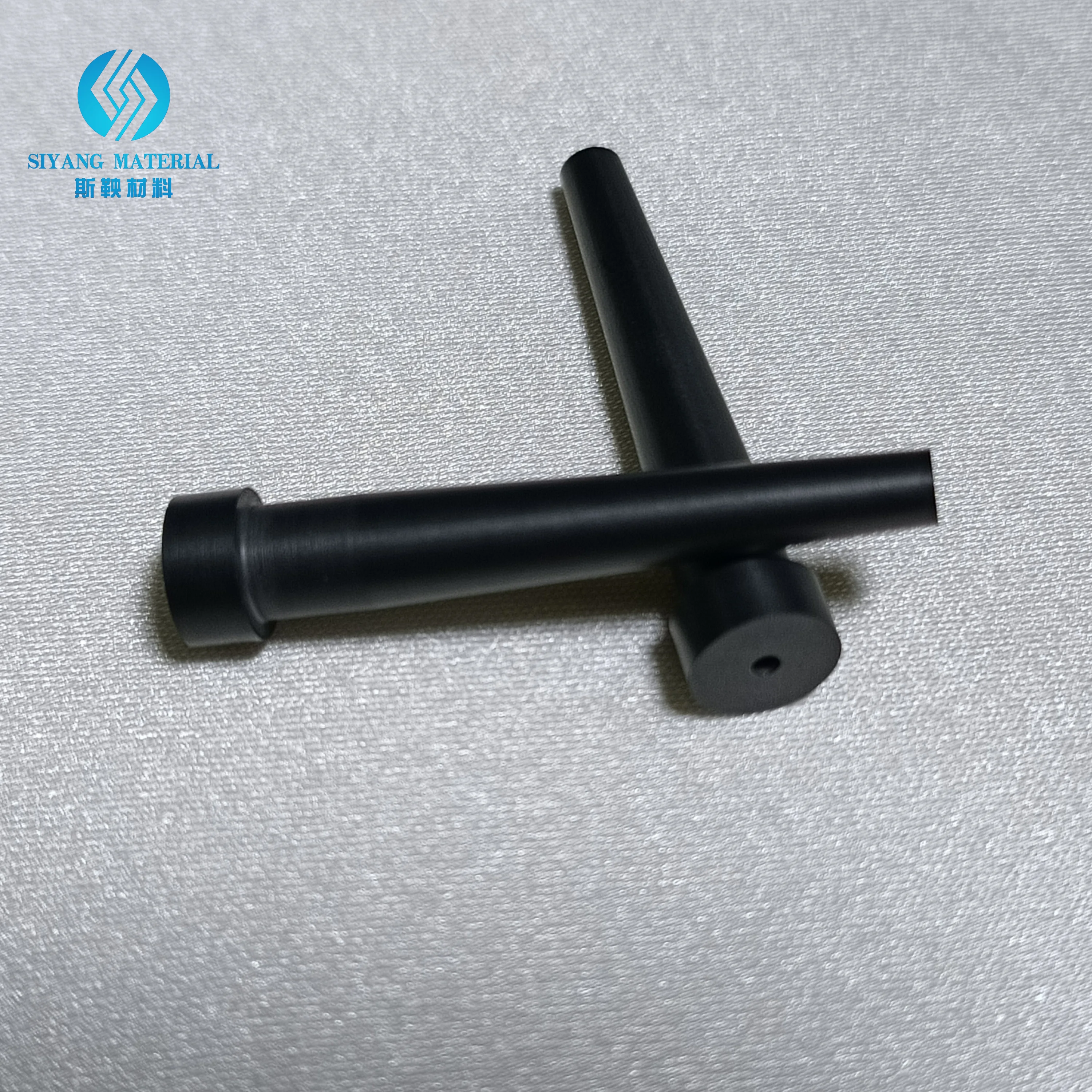 Customized high hardness, high wear resistance, high temperature and corrosion resistance boron carbide ceramic nozzle b4c