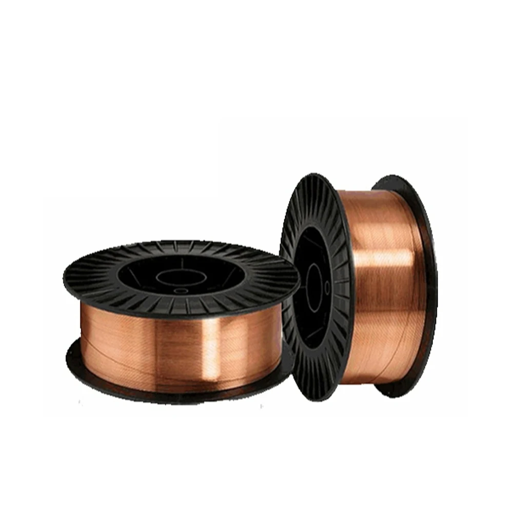 Copper Welding Wire ER70s-6 15kg Plastic spool 0.8mm 1.0mm 1.2mm 1.6mm