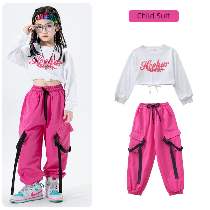 New arrivals 2022 amazon hip hop dance wear hip hop dance costumes womens crop top for girls