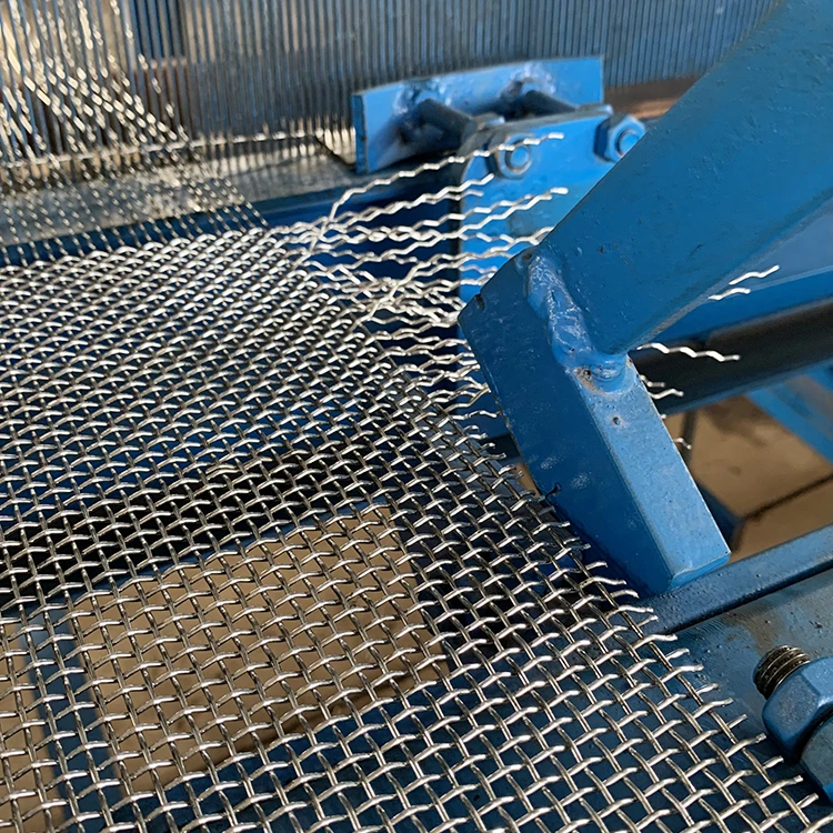 0.4-2mm / 2-12mm heavy duty semi and fully automatic crimped wire mesh machine with cheap price