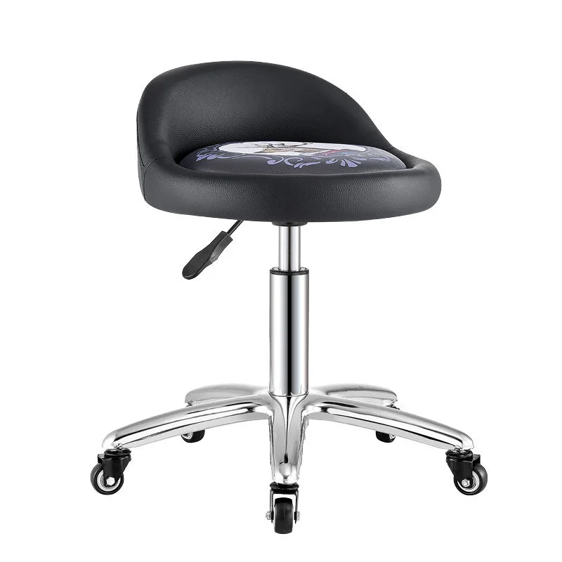 synthetic leather air pump waiting roate height adjustable hairdresser stylist salon chair barber salon bar stool