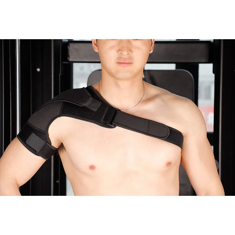 
Breathable Adjustable Shoulder Support Brace Unisex Sport Compression Brace Strap Wrap Belt for Rotator Cuff Injury relief 