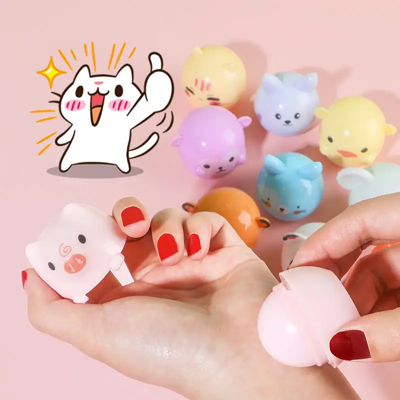 Hot Sale Fruit Flavor Floral Fragrance Cute Cartoon Animal Ball Unisex Solid Perfume Balm Women Men Portable Car Perfume