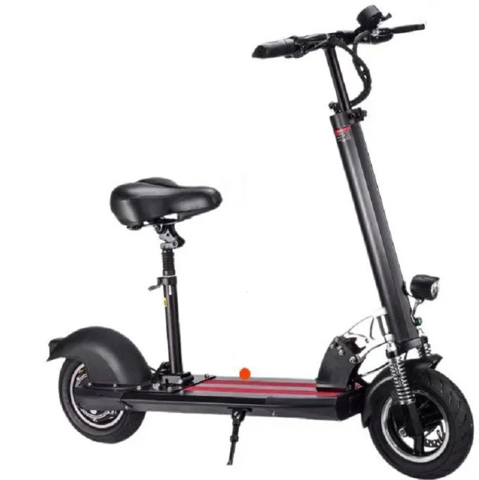 10Inch 500W Foldable Small Lithium Battery Electric Scooter For Adults
