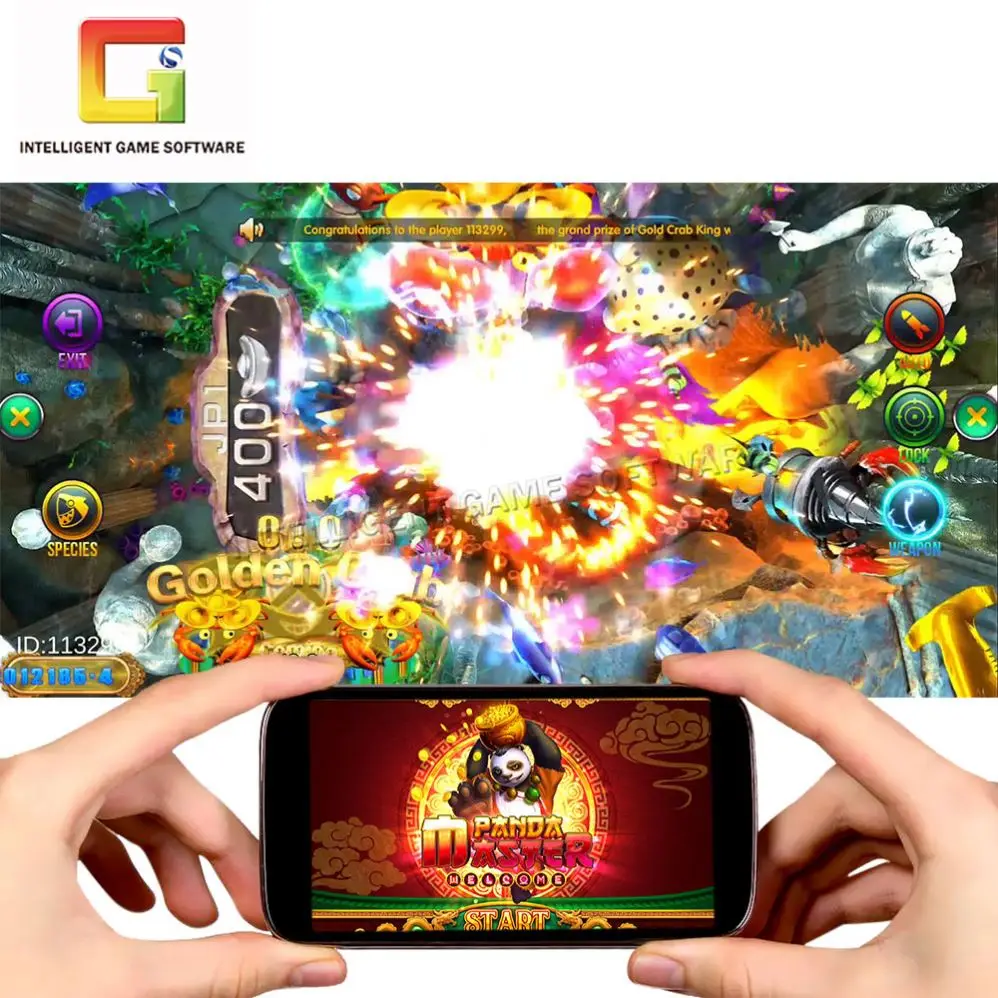 2022 Hot Online Mobile Platform Fish Game Crab King 3 Panda Master Online App