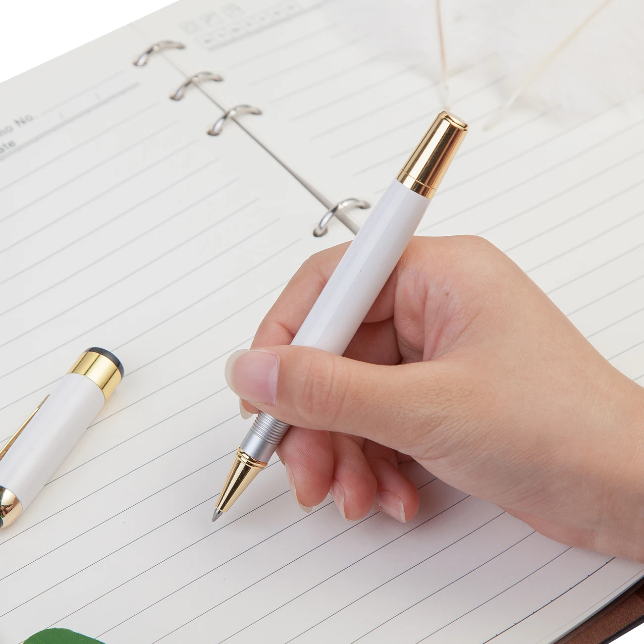 JH Customised Heavy Executive Metal Pen Office Use Business Roller Tip Pen