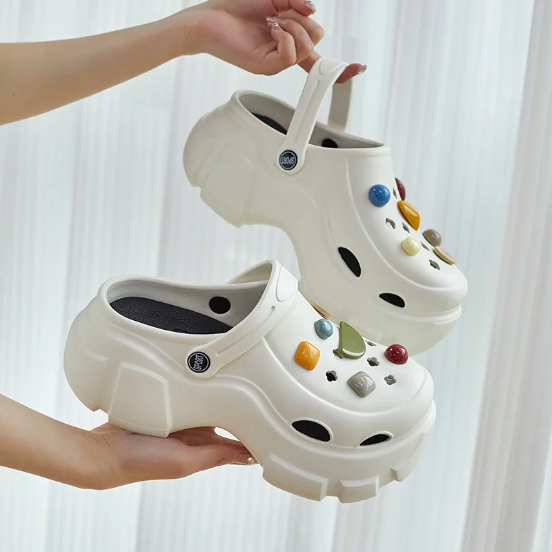 UTUNE Fashion slides shoes ladies pvc sandals slippers for women  garden shoes