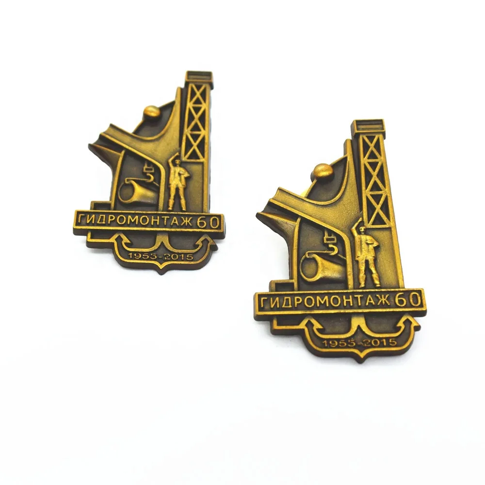 
Five Star Design MY BUDGET PD DAY Metal Lapel Pin Badge Wholesale 