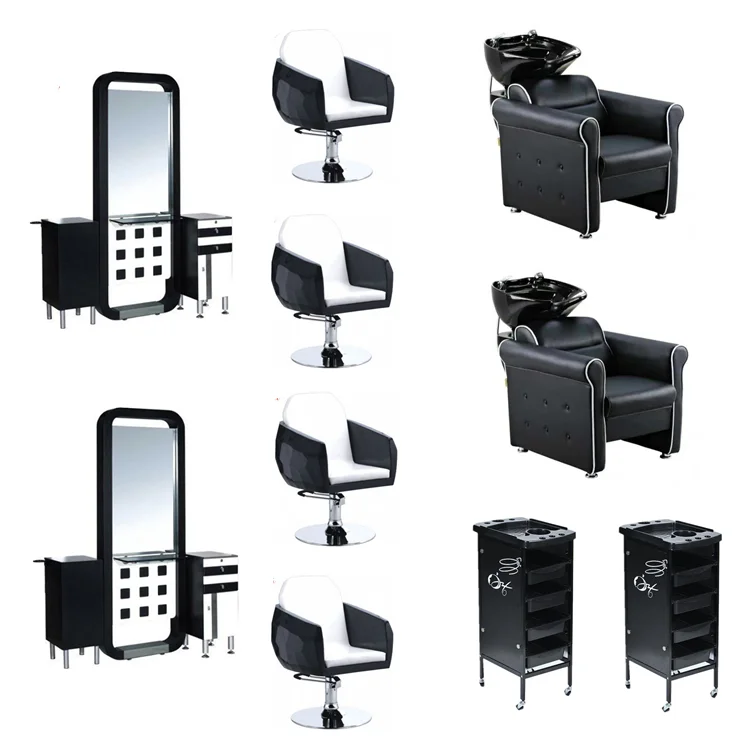 Shampoo chair hair salon station equipment,portable hydraulic lay down shampoo chair for sale