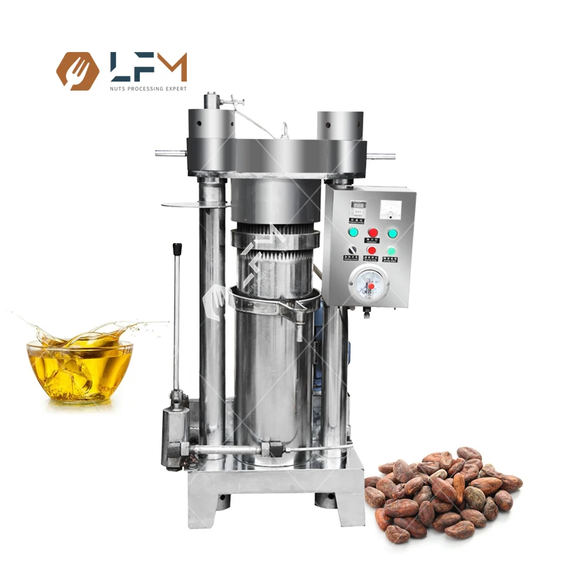 Low Price Full Automatic Liquor Cocoa Hydraulic Press Machine For Cocoa Butter