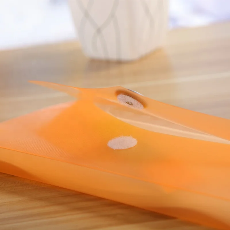 
Pp Folder Bag Pocket Button Snap Document Filing Plastic Envelope Expanding File 