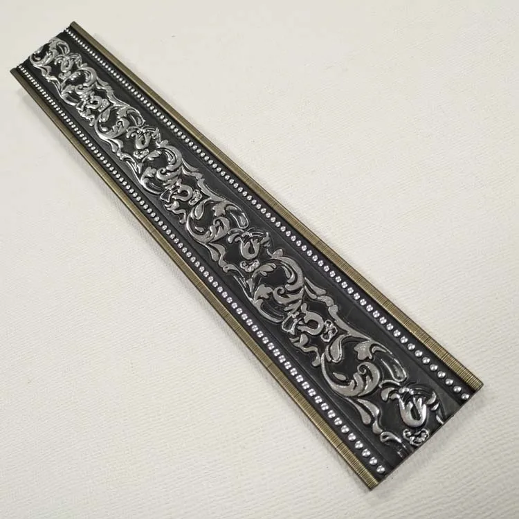 Waterproof baseboard corner waist line sticker wallpaper border home decorations