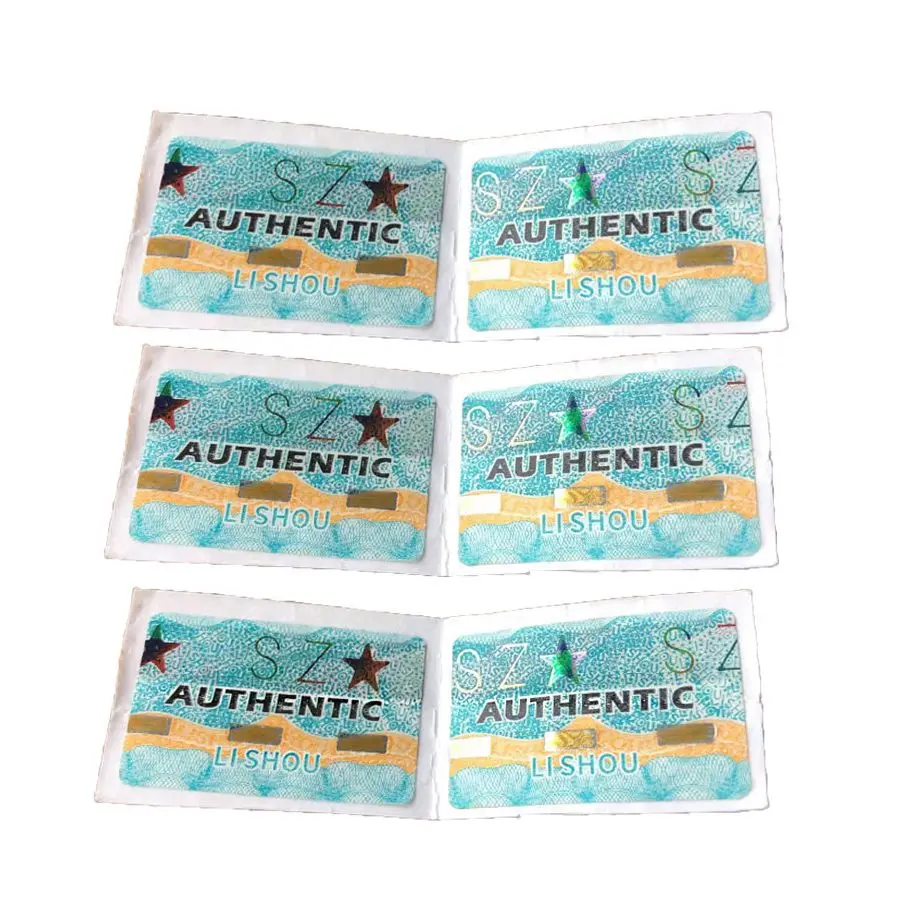 Полый цвет лазерный Металл Производитель проволока анти-подделка этикетка наклейка этикетка