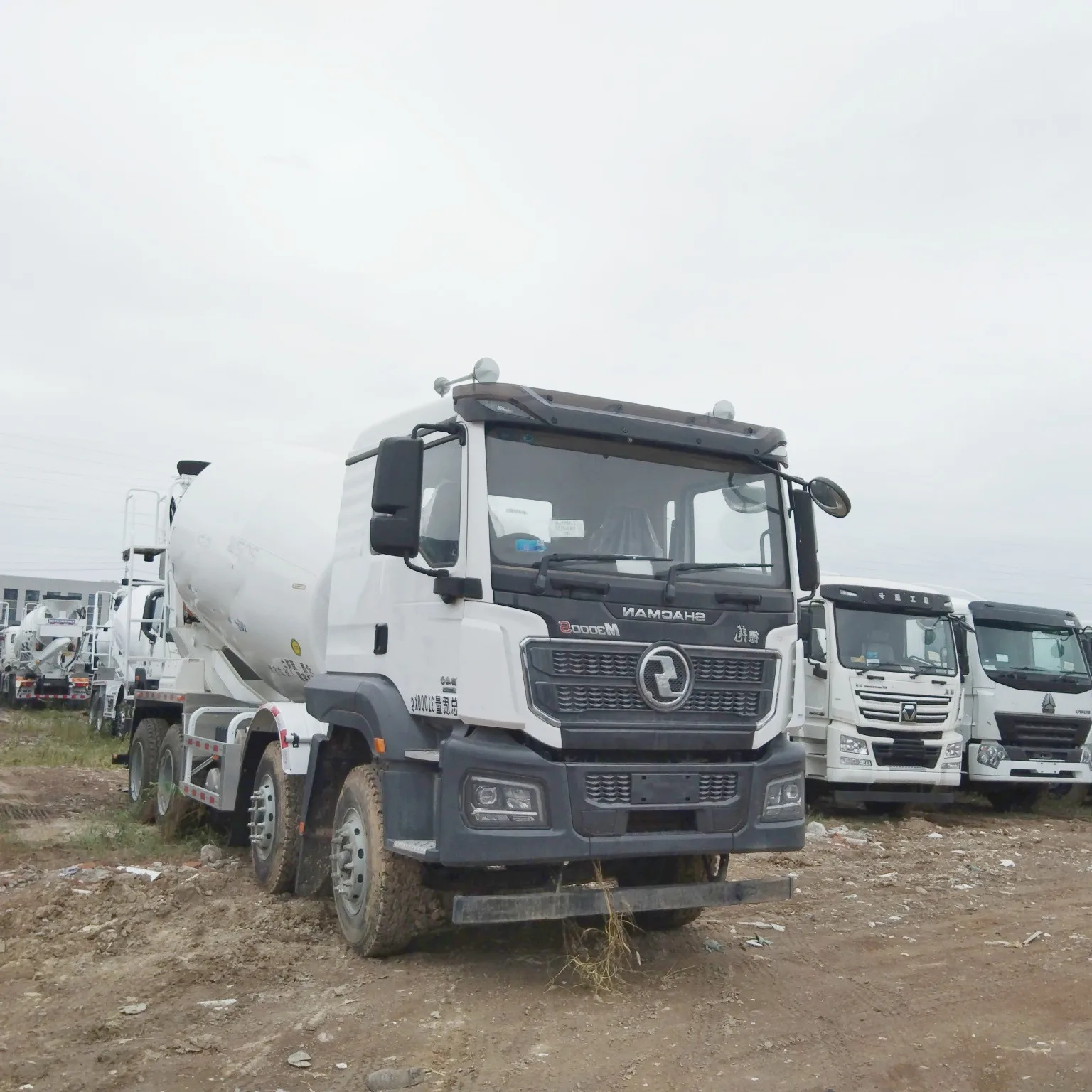 New Cement 10 14 Cubic Meter Concrete Mixer Shacman Concrete Mixer Truck