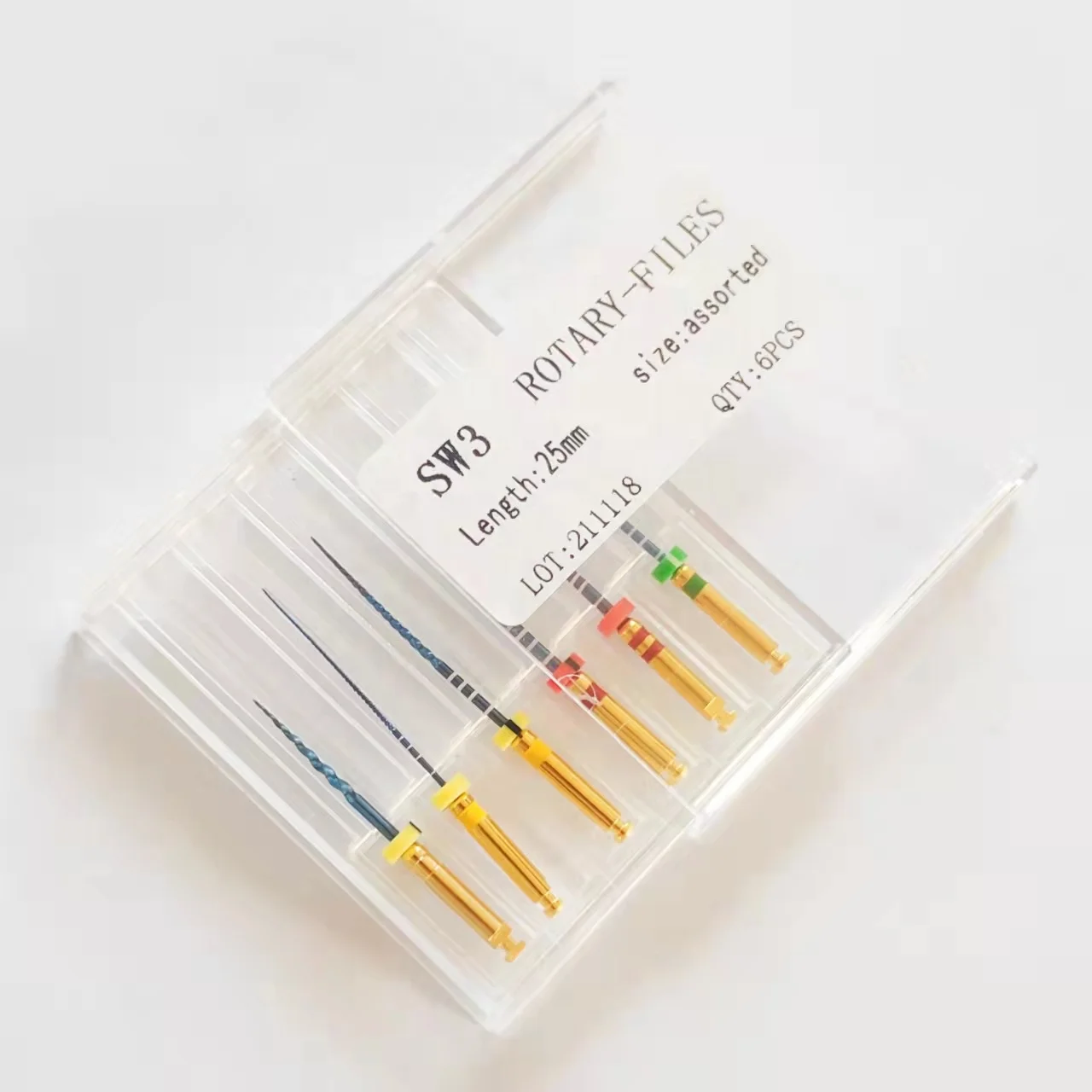 Высококачественный стоматологический инструмент, эндоканал, термическая активация, вращающийся двигатель, синие файлы SW3