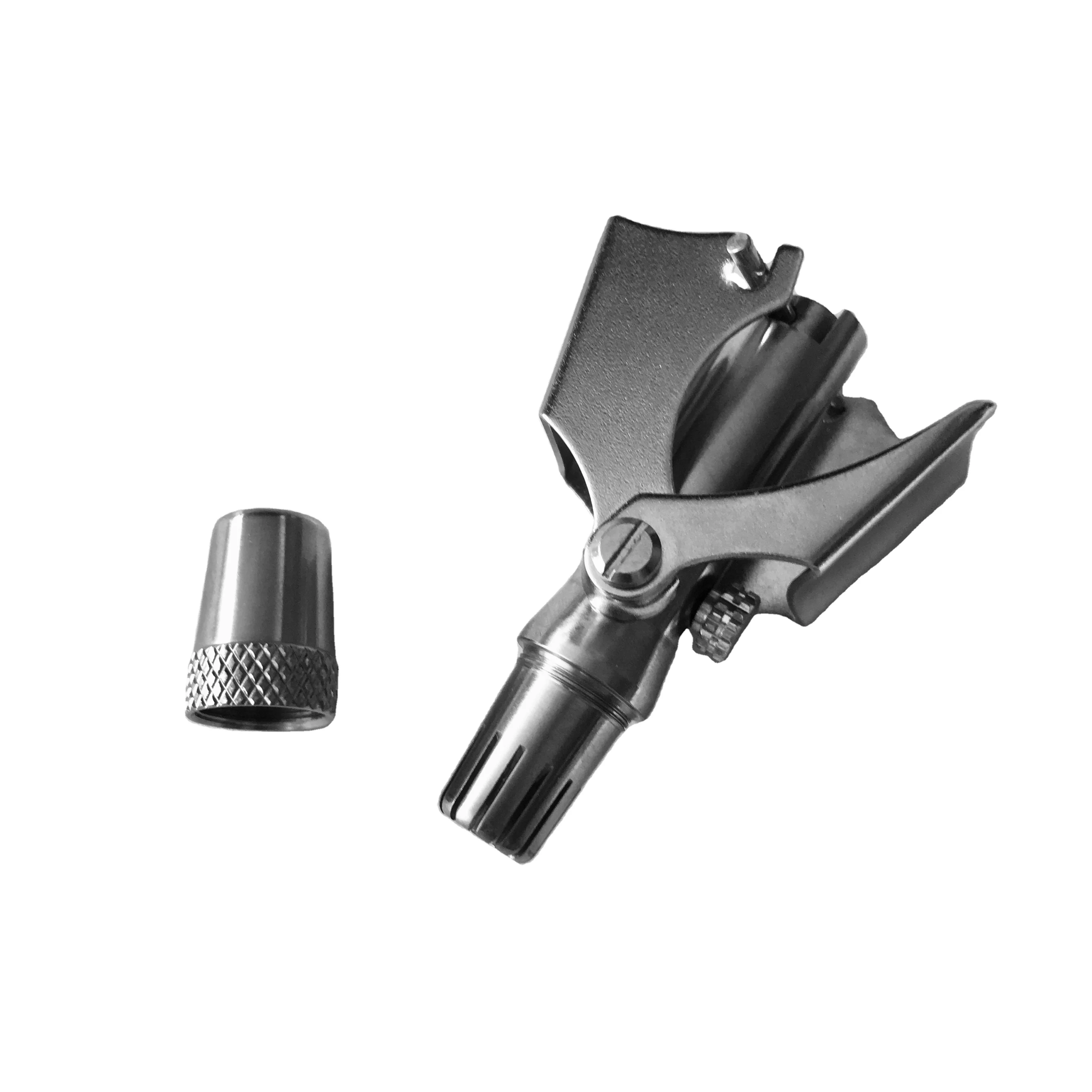 Модернизированный ручной Мужской микро-триммер для волос в носу из нержавеющей стали