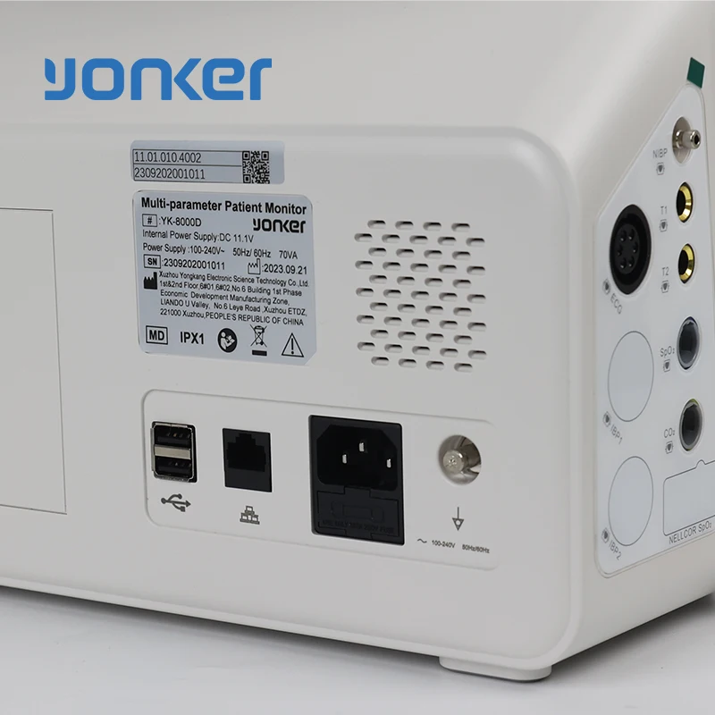Yonker Advanced Vital Signs Tracking Seamless Monitoring icu bedside patient monitor