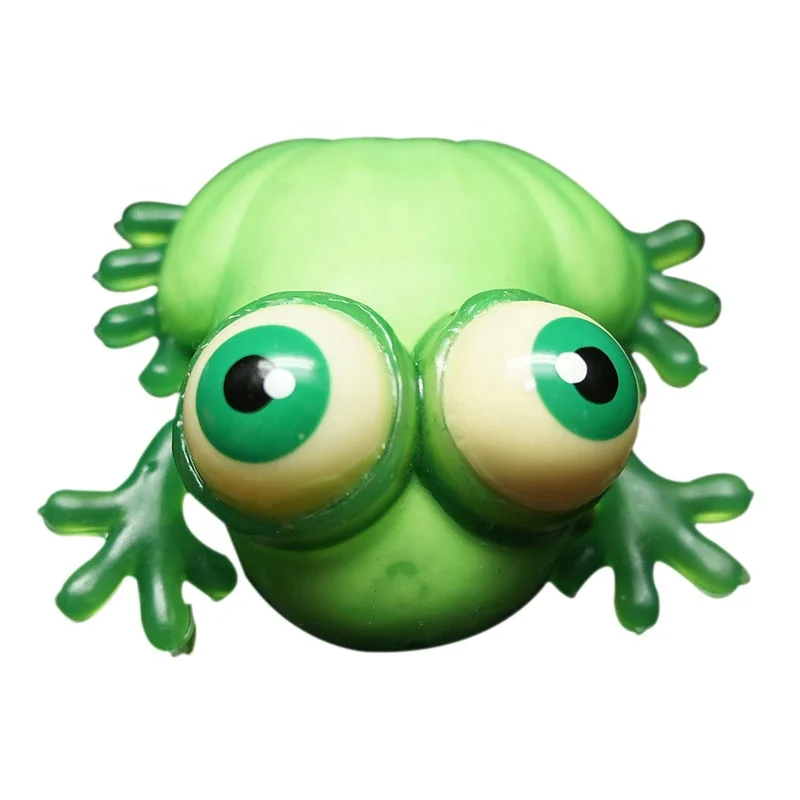 Frog Anti Stress Toy Bulgy Eyes Squeeze Frog funny novelty gift for kid