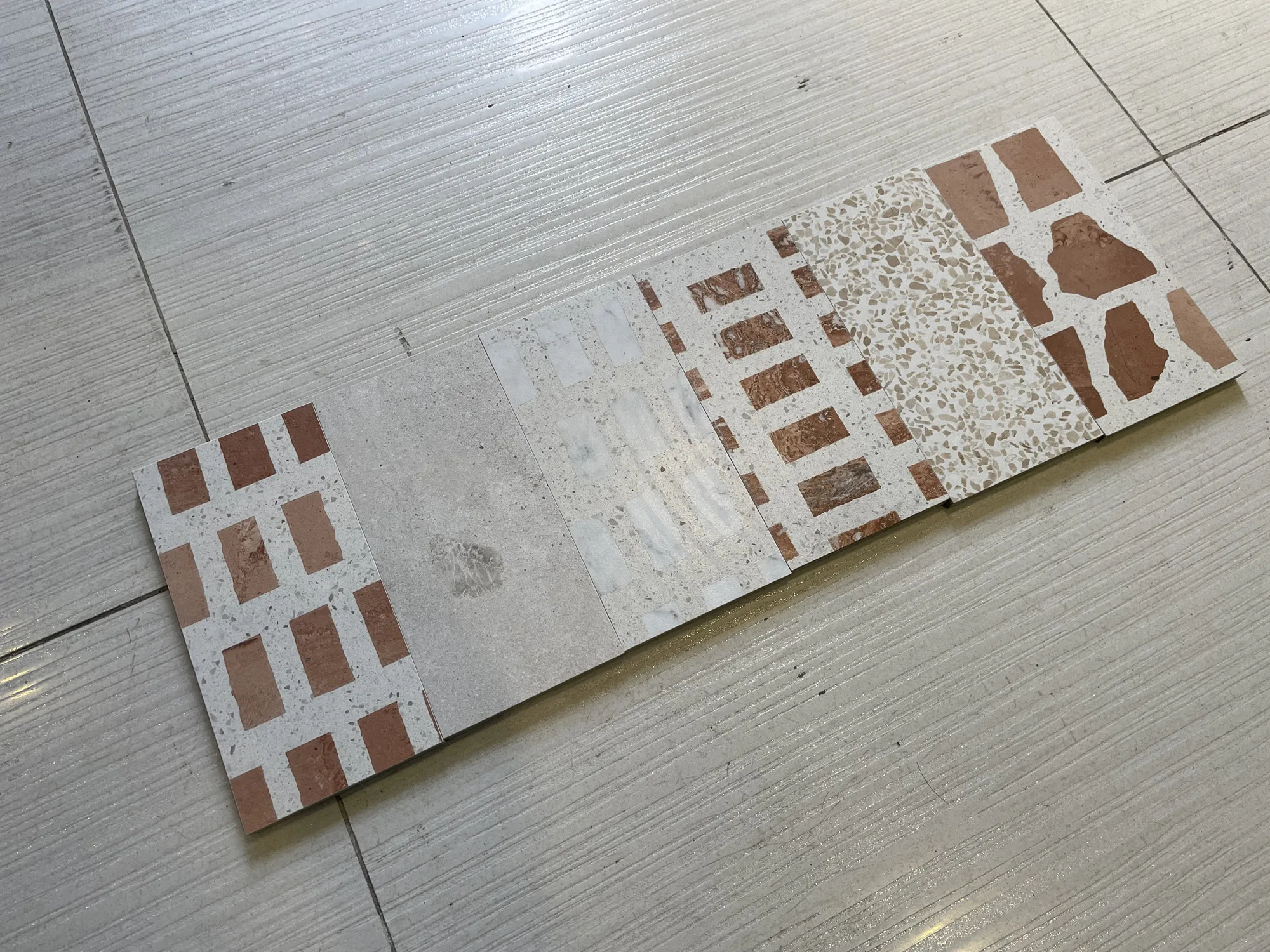 Керамическая напольная плитка terrazzo итальянский дизайн