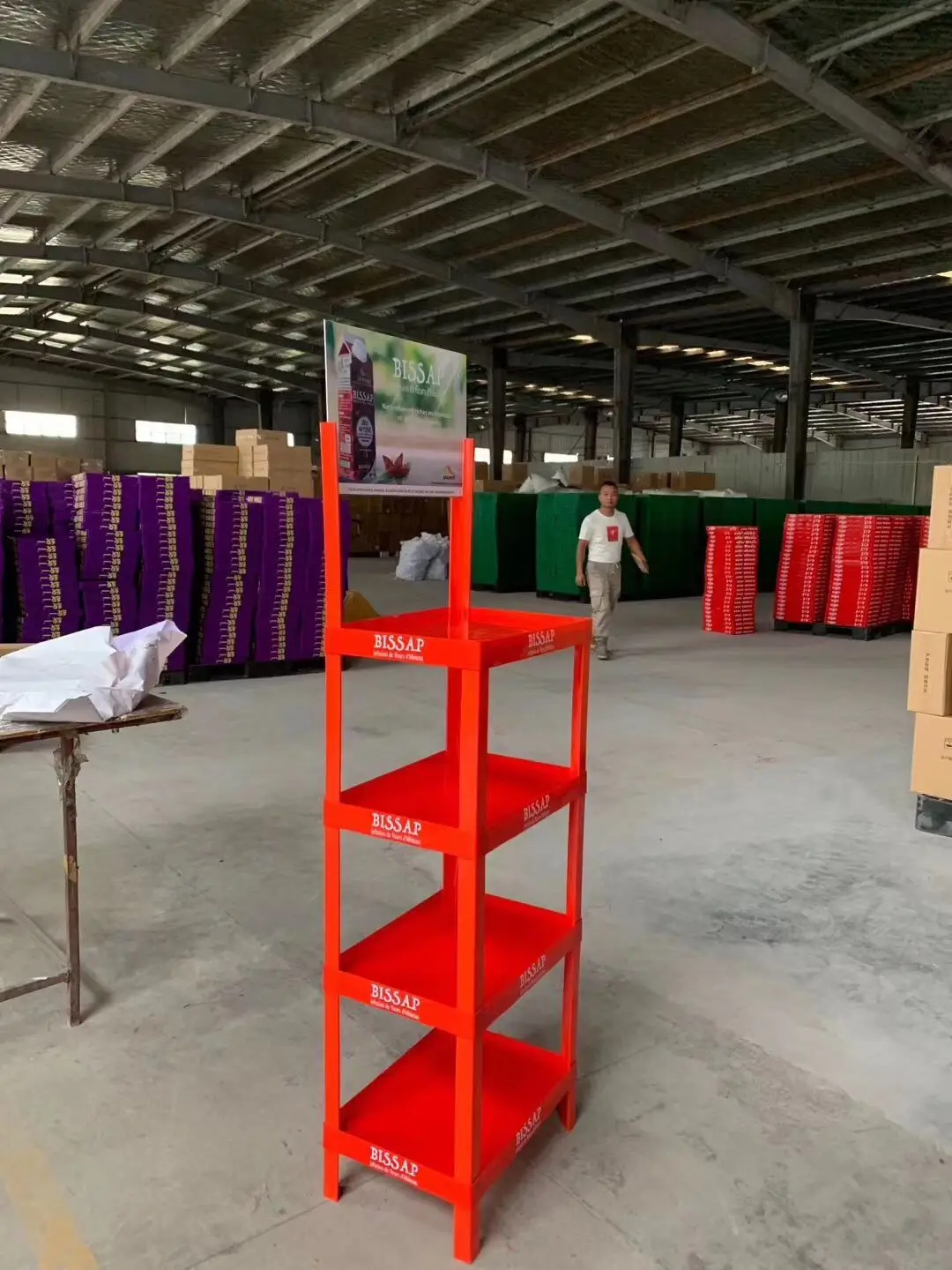 47x 35cm Top Quality Display Plastic drinks stand