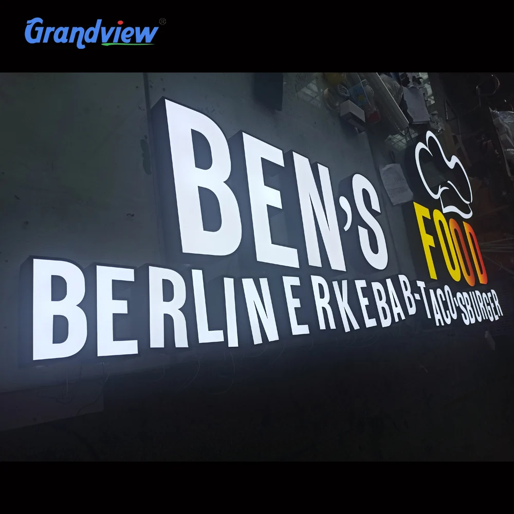 Outdoor Exterior Custom 3d logo Office Indoor Business Wall Sign Board Interior Office Signage Design Company 3d Letter Signage
