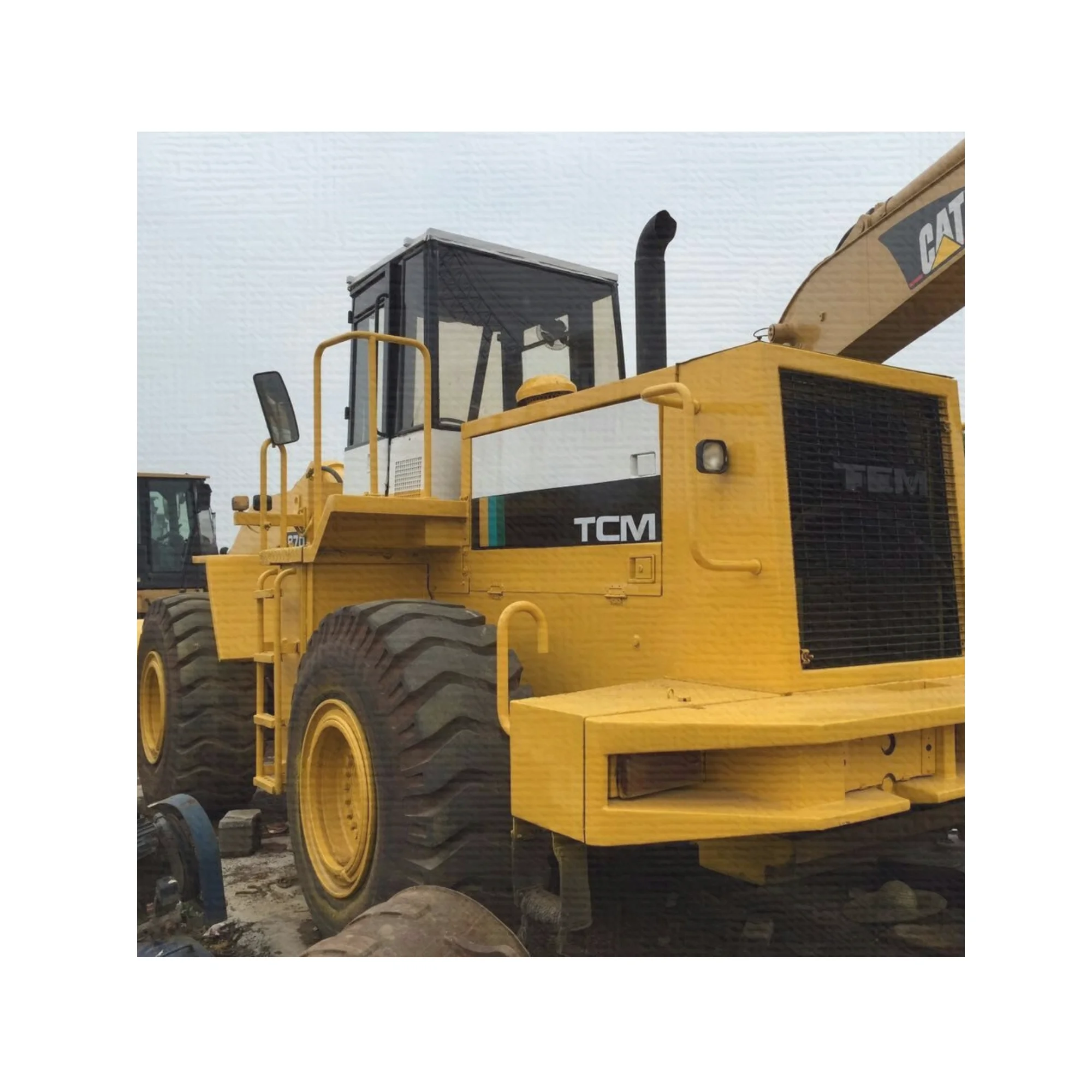 New Arrivals Used japan brand Tcm 870 wheel loader/ tcm loader cheap price 870/ tcm 830 loaders