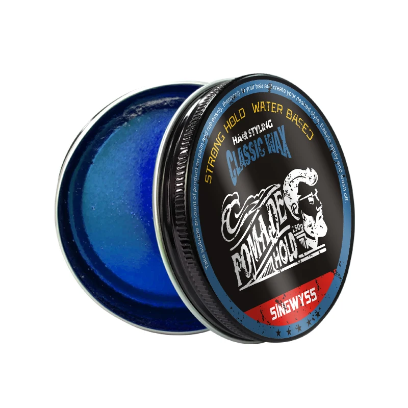 Professional high quality hair pomade 100g OEM private label for men styling wax