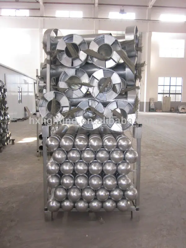 Factory of steel Traffic signal pole /lighting pole/warning pole