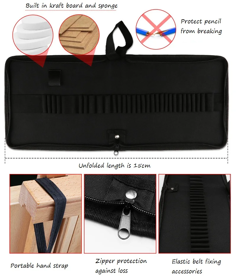 32 Pieces Professional Art Set Drawing Set and Sketch Pencil Kit