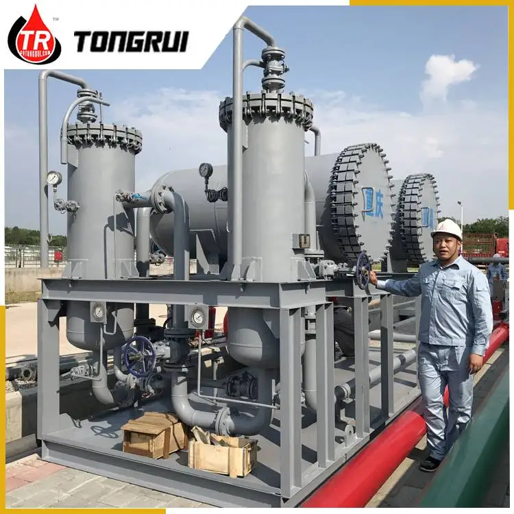 Tongrui Diesel Fuel Oil Water Separation Treatment Refinery Machine