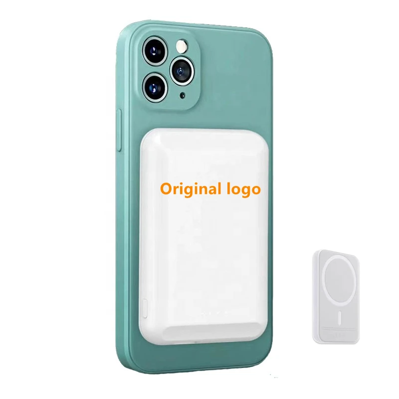 Portable wireless Magnetic charger mobile power bank wireless powerbank for Magsafes External Battery Pack for iphone Android