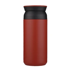 Wide mouth personalized Thermal double wall tea filter stainless steel water bottle