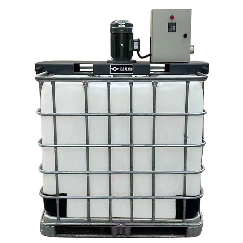 IBC тонный барабан Электрический миксер 1000L взрывозащищенный антикоррозийный диспенсер для сырья смешивающее оборудование