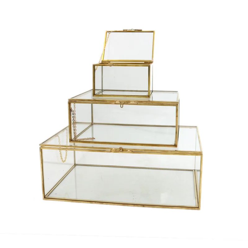 Hot Sell Wedding ceremony ring box photo holder box