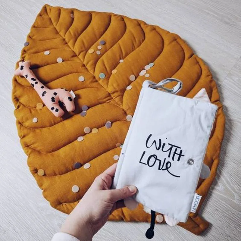 new arrival luxury french linen baby play mat crawling mats for baby